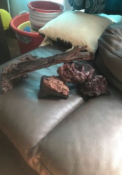 Lava rocks for Fish tank and 🌳