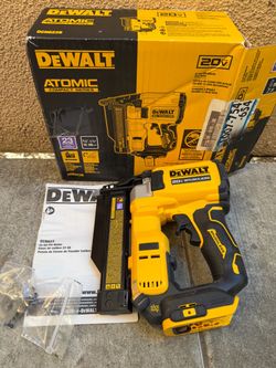DEWALT ATOMIC 20V MAX 23 Gauge Pin Nailer Tool Only