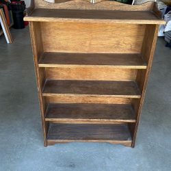 Old Oak Book Shelve