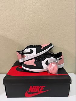 Nike Air Jordan 1 Low OG Bleached Coral Size 10 Mens