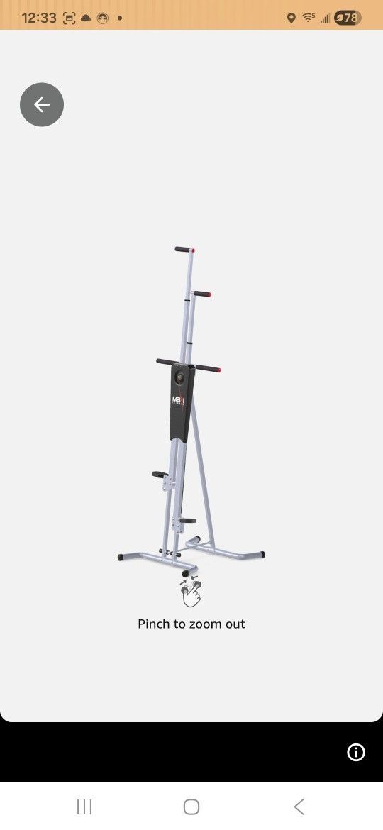MaxiClimber 2.0 Vertical Climber