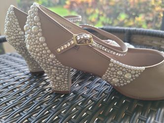 Pearl & Crystal BEADED SHOES