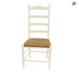 Burkes Solid Wood Ladder Back Side Chair Set Of Two 8085