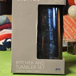 Crofton Pitcher & Tumbler Set 