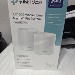 Deco Top Link Wifi 6 Dual Band 3900sg Feet Coverage 