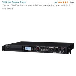 Tascam SD-20M Recorder With XLR Inputs