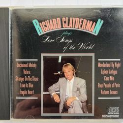 Love Songs of the World by Richard Clayderman (CD, Oct-1990, Columbia (USA))