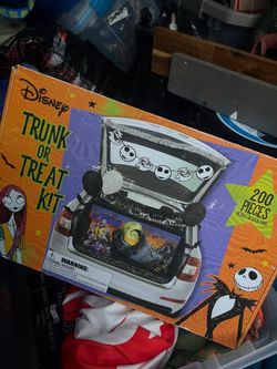 Trunk or treat the nightmare before Christmas box