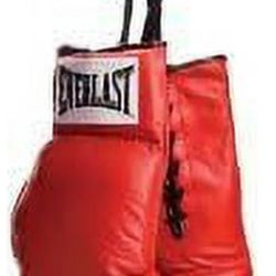 EVERLAST Vinel Pair Of Red Boxing Gloves!