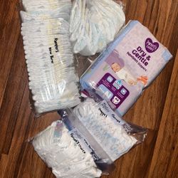 Mixed Diapers Size Preemie And Newborn 