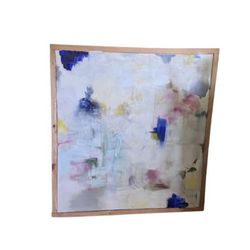 Abstract Large Painting - Oil & Acrylic On Canvas