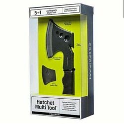 Hatchet 5-in-1 Ax/Wrench Multi Tool w/Safety Blade Cover.