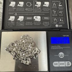 30 Inch Sterling Silver Chain