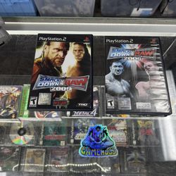 Smack Down Vs Raw Ps2 Games $20-$25 Each Gamehogs 11am-7pm