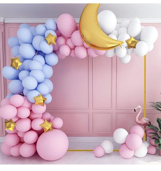 6.6FTx6.6FT Gold Wedding Arch Backdrop Stand Square Metal Rectangular Arch Frame for Ceremony Party Birthday Bridal Baby Shower Anniversary Arbor Ball