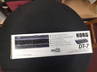 KORG DT-7 Guitar Chromatic Tuner Brand New