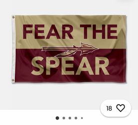 Florida State Seminoles Fear The Spear Flag