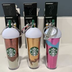 Starbucks mystery  keychain