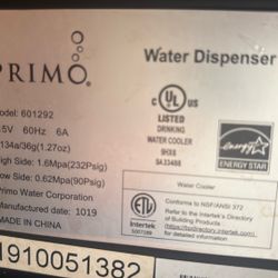 Primo Water Dispenser Clean