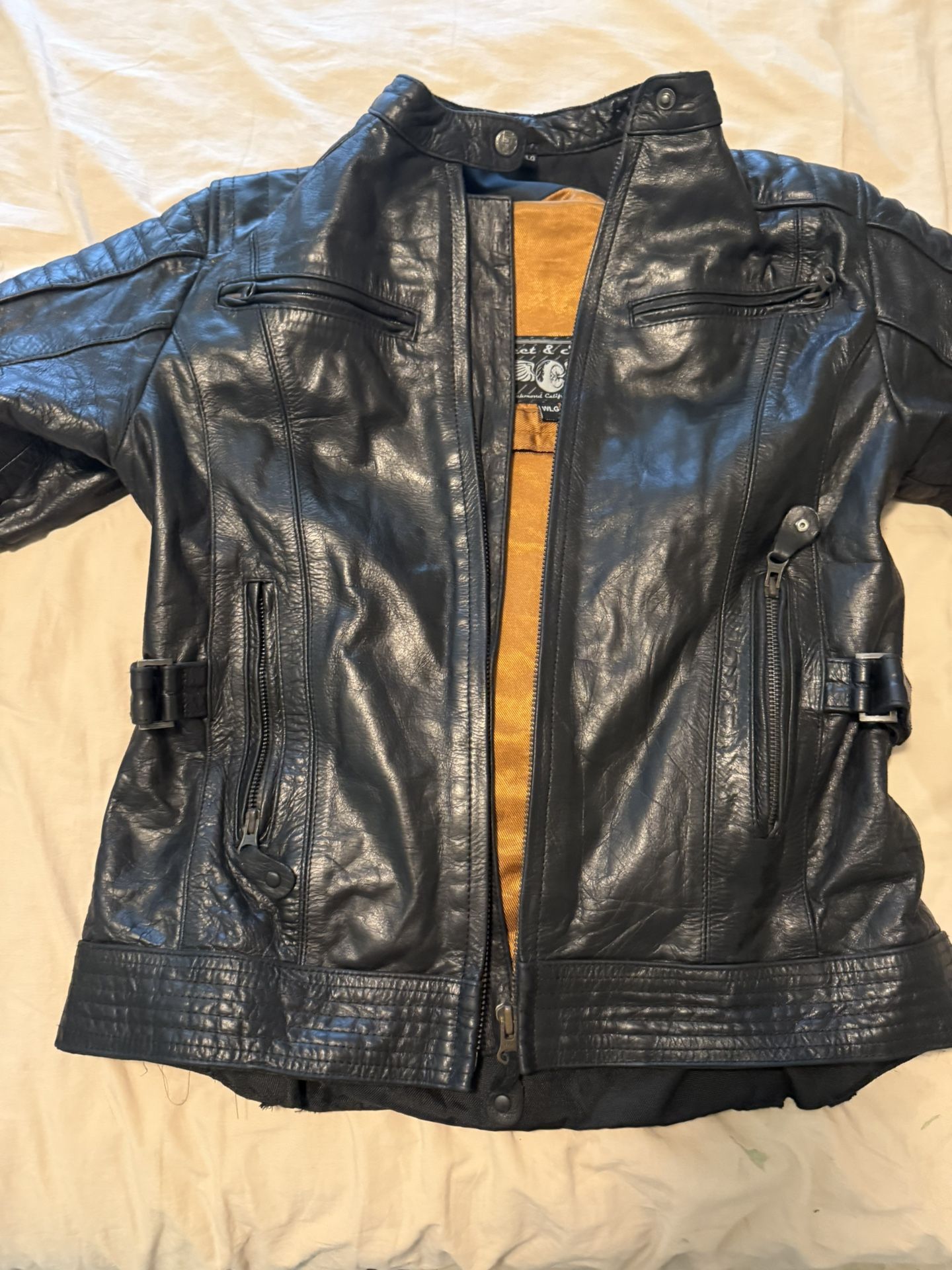 Street & Steel Motorcycle Street Jacket All Leather