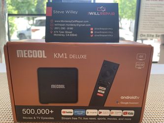 MeCool Google TV Stream Device $200 Lifetime Support