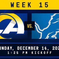 Rams Vs Lions