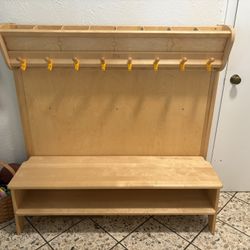 Community playthings Kid’s Coat Rack