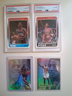 $300*4card lot Pip/Rodman