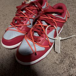 Off White Dunk “University Red”