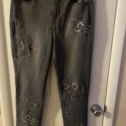 DG2 Embroidered Jeans 