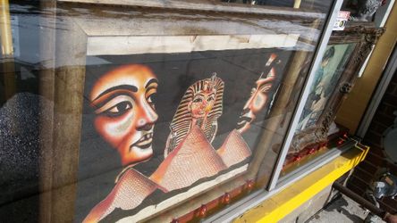 Egyptian. Framed picture