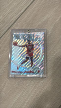 Michael Jordan hard-core heroics basketball card