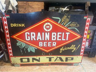 Grain Belt Beer sign
