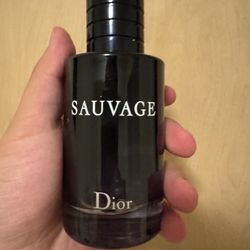 Real Sauvage Dior Refillable Cologne “ empty Bottle” 