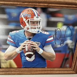 Florida Gators Jeff Driskel Autograph 