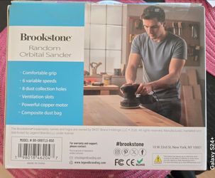 Brookstone Random Orbital Sander