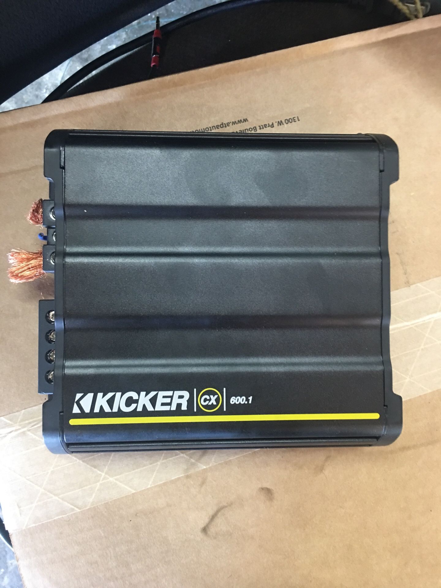 Kicker Amp CX 600.1