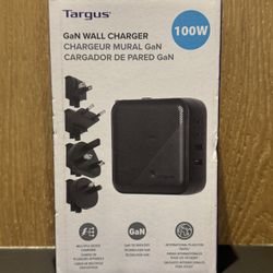Targus 100W GaN Wall Charger Black APA109GL