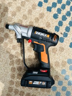 and battery WORX WX176L Switchdriver 20V Drill and battery