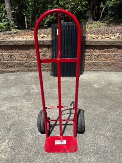 Milwaukee Red Steel Hand Truck Dolly