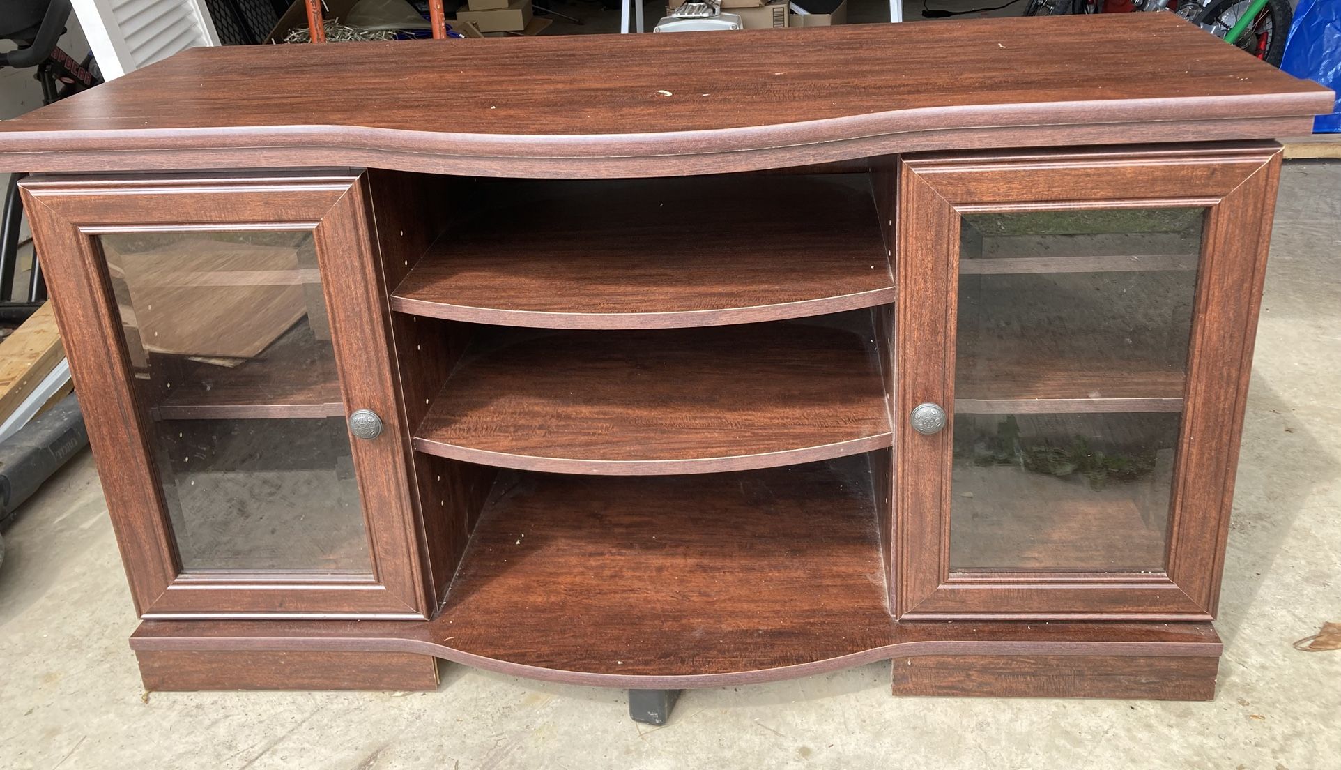 TV Stand Brown-Cherry
