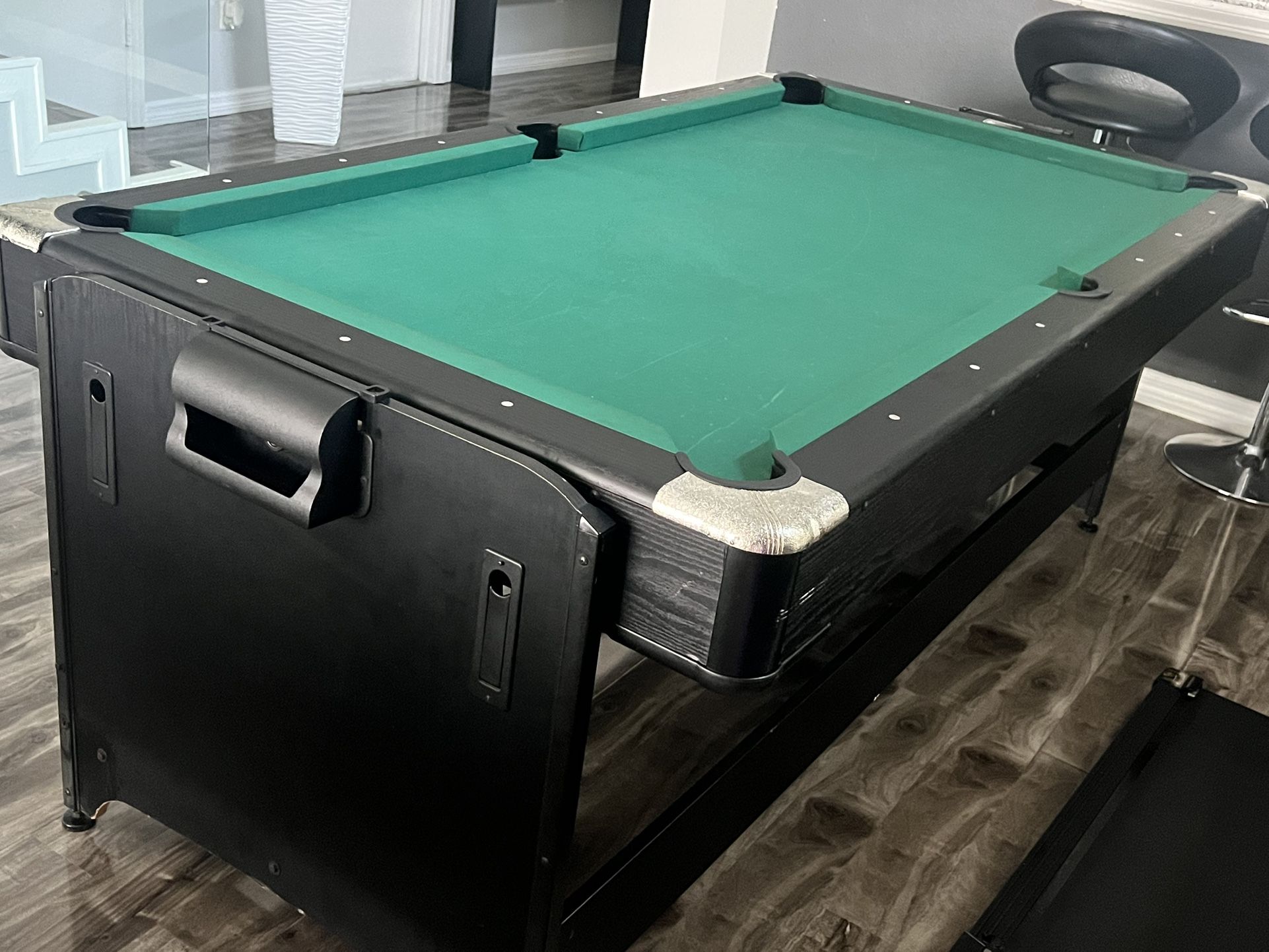 Pool & air hockey table