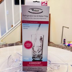 Whirlpool (contact info removed)P Refrigerator Water Filter Genuine OEM PUR 2-pack