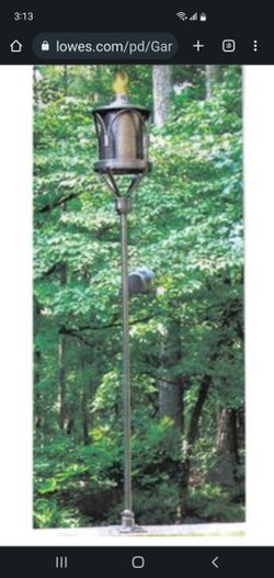 Two Tiki  Torches New