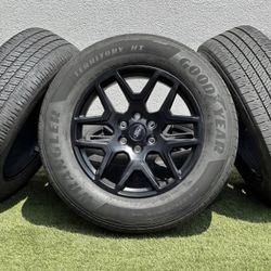 2024 F150 20” Satin Black Wheels 6x135
