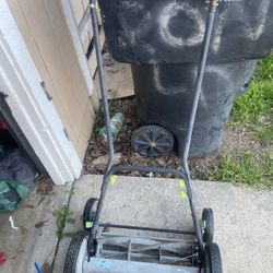 Ols School Push Mower