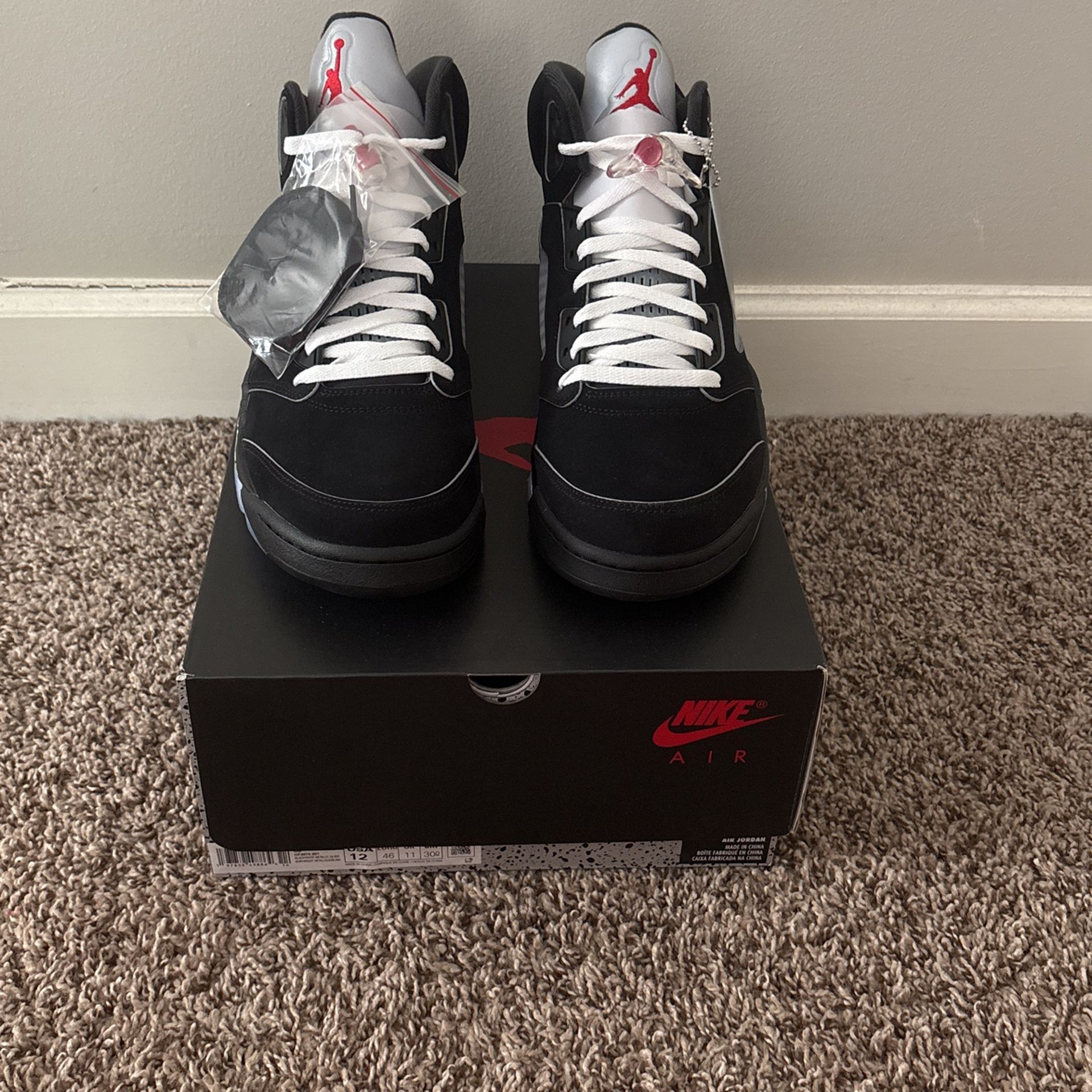 Air Jordan Retro OG “Black Metallic Reimagined” Mens Size 12 DS