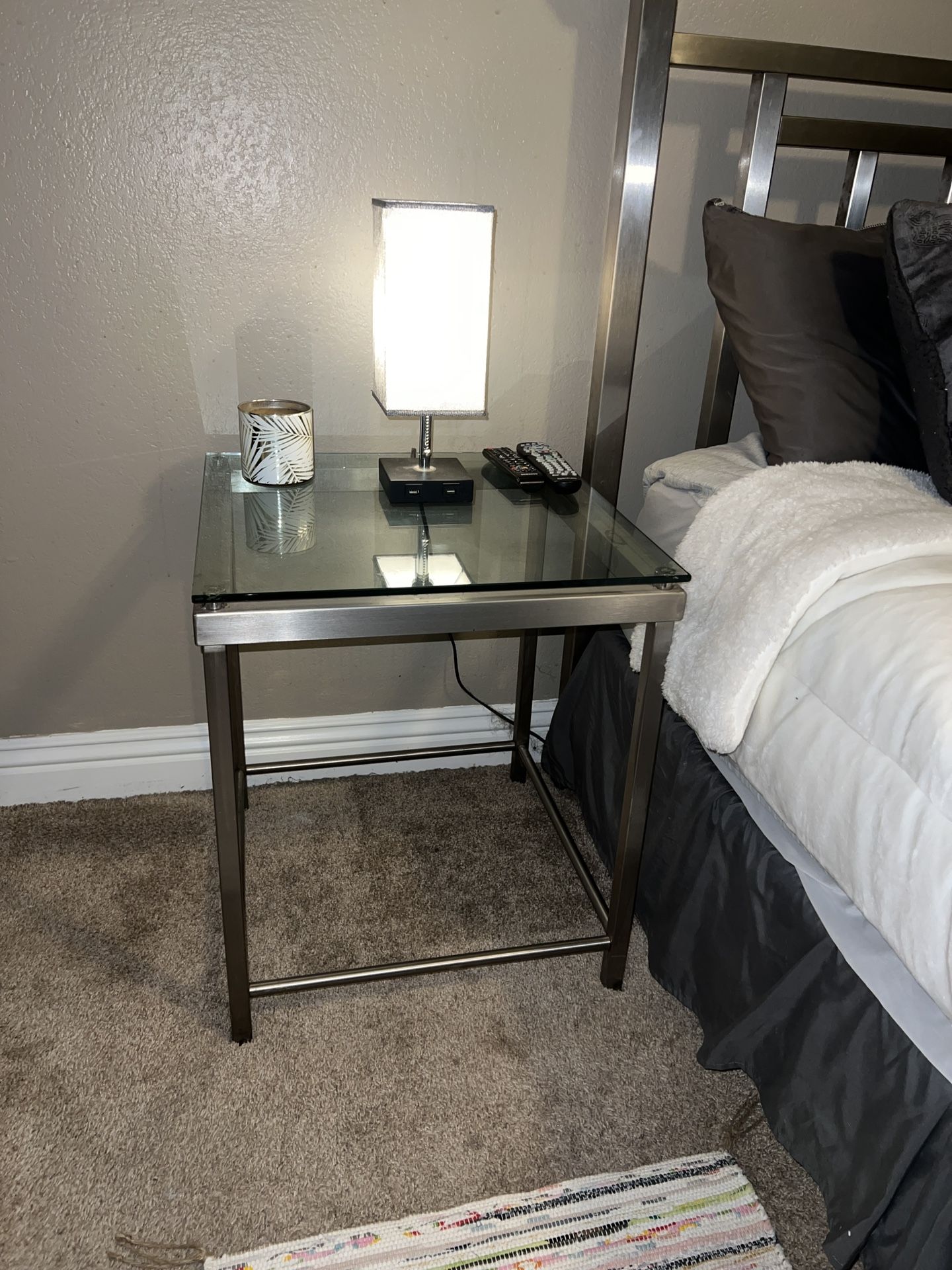 Stainless Steel Nightstand Stands