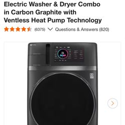 Washer Dryer Combo 