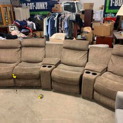 Sectional Couch - Tan